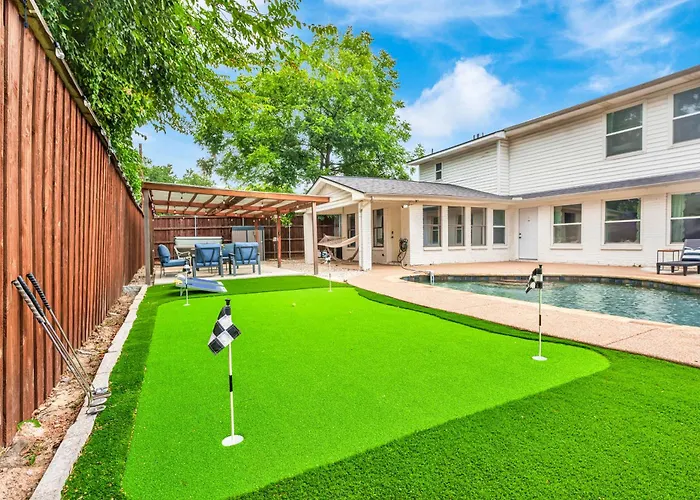 Vakantiehuis Spacious Sleeps 20 With Heated Pool Hottub By Stockyards Dfw